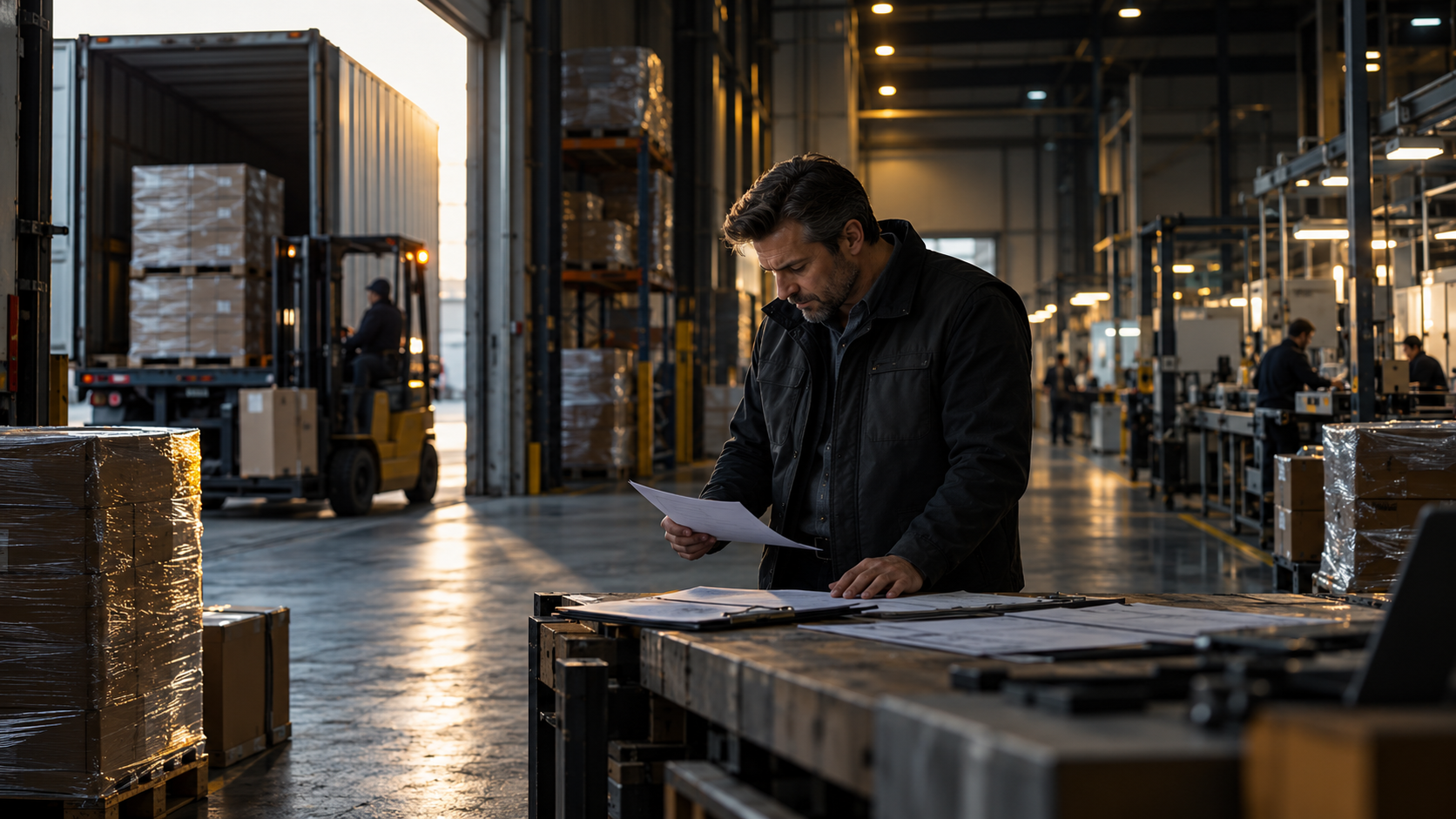 Operations leader balancing production plans with inbound shipment costs